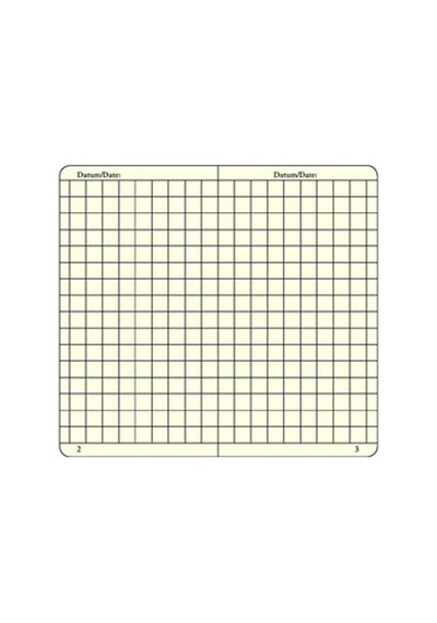 Leuchtturm1917 Sert Kapak A6 Kareli Defter Green 326001