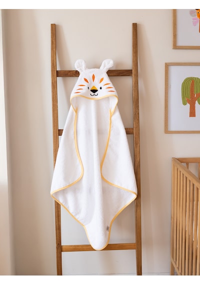 %100 Pamuk 75x75 Bebek Havlusu / Kundak - Kaplan