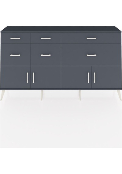 Arges Konsol Tek Raflı 6 Çekmeceli 4 Kapaklı 176x30x99 Antrasit-antrasit Antrasit - Antrasit Arges Konsol Tek Raflı 6 Çekmeceli 4 Kapaklı 176x30x99 Antrasit-antrasit Antrasit - Antrasit