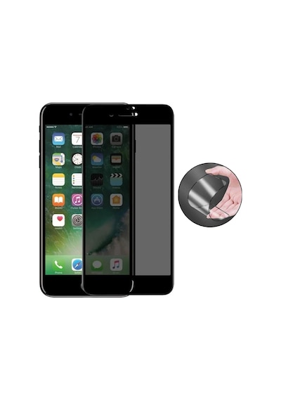 Apple Uyumlu   iPhone 7 Plus Hayalet Seramik Ekran Koruyucu Tam Kaplayan Gizli