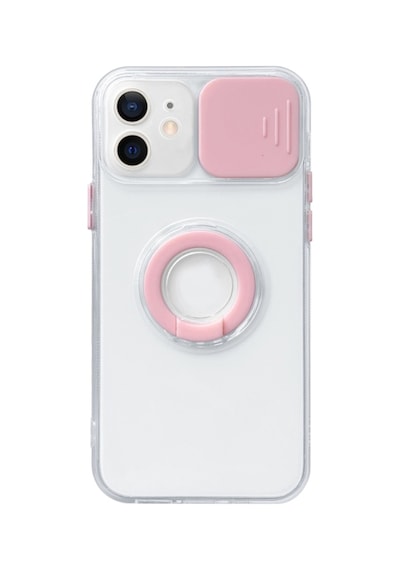 Apple Uyumlu iPhone 11 6.1Inç Sürgülü Kamera Korumali Yüzük Standli Kilif 554350353