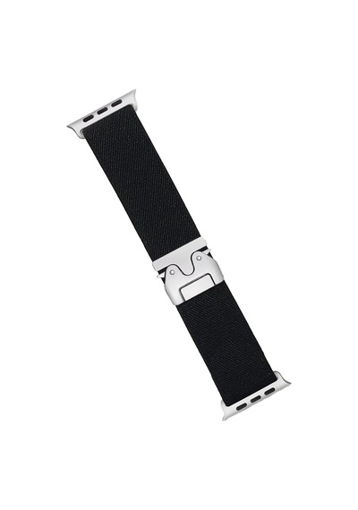 Newface - 620 - Apple Watch 42mm Forest Kumaş Kordon - Edntrend - - Siyah