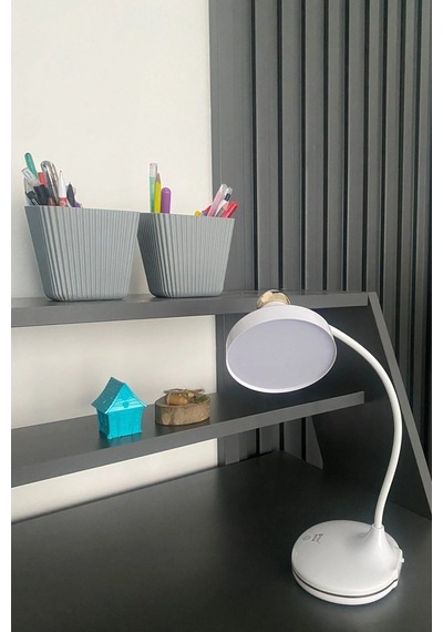 Dokunmatik 3 Farklı Led Işıklı Çalışma Masası Üstü Lamba Belirtilmemiş
