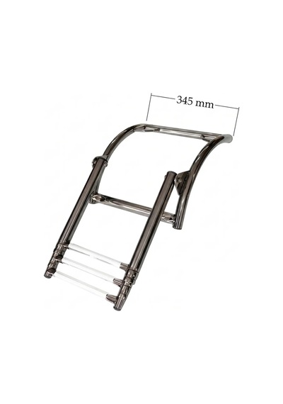 Sealux Teleskopik Paslanmaz Bot Merdiveni 3 Basamaklı En: 34.5 Cm Boy: 88 Cm