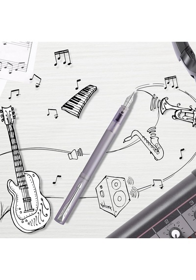Parker Vector Xl Mat Dolma Kalem, Gümüş-mavi, M, Mavi Diğer