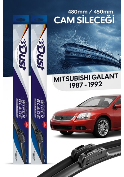 Mitsubishi Galant Silecek Takımı 1987-1992 Uyumlu 480mm/450mm
