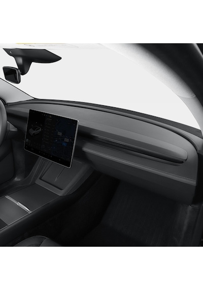 Tesla Model Y Juniper İçin Uyumlu Göğüs Torpido Üstü Kaplama Siyah