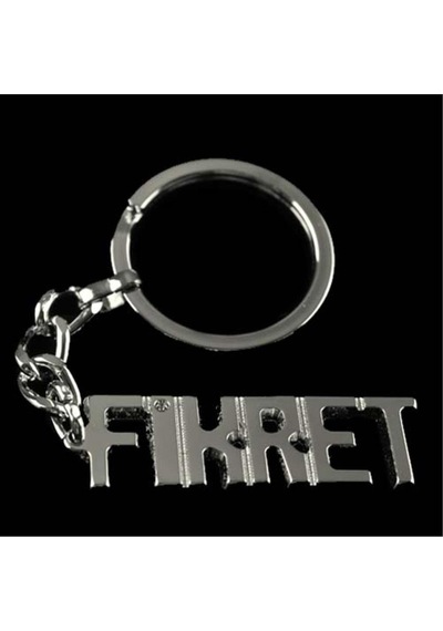 Fikret İsimli Anahtarlık Gümüş
