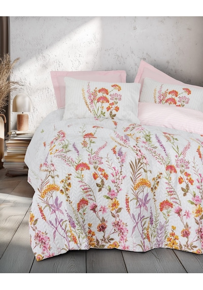 Cotton Box Çift Kişilik Complete Set Lilura Pembe Pembe