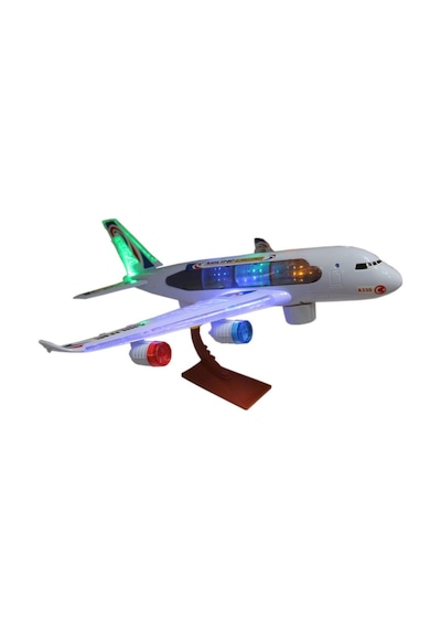 Oyuncak Uçak Thy A330 Sesli Işıklı Hareketli Pilli Yolcu Uçağı Bü