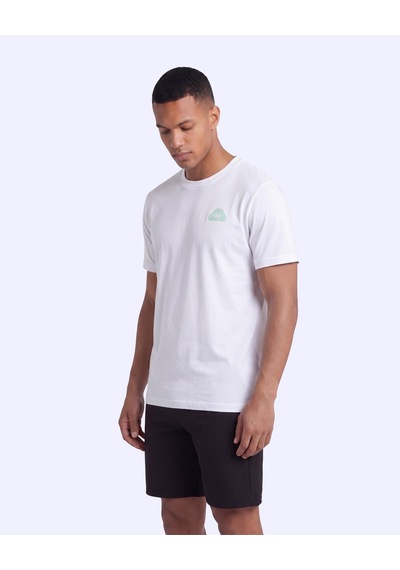 Kappa Logo Dylan Erkek Beyaz Regular Tişört