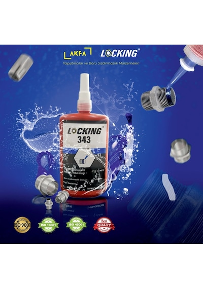 Locking 343 Sıvı Conta 250 Ml