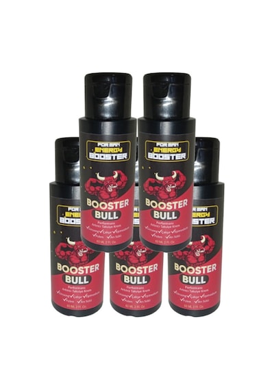 Booster Bull 5 Adet Erkeklere Özel Yüksek Hızlı Katılık Aktivasyon Kremi 60 Ml / 5 Adet 60 Ml