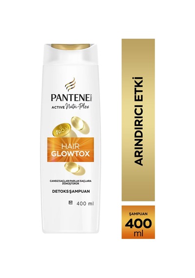 Pantene Glowtox Detoks Şampuan 400 Ml