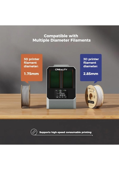 Creality 2 Rulo Filaman Kurutucu, Space Pi Plus 3d Yazıcı Filaman Kurutucu, Çift 360 Sıcak Hava Isıtma, 1,75/2,85 Mm Pla Petg Abs Tpu Naylon İçin Filaman Kurutucu Creality 2 Rulo Filaman Kurutucu, Space Pi Plus 3d Yazıcı Filaman Kurutucu, Çift 360 Sıcak Hava Isıtma, 1,75/2,85 Mm Pla Petg Abs Tpu Naylon İçin Filaman Kurutucu