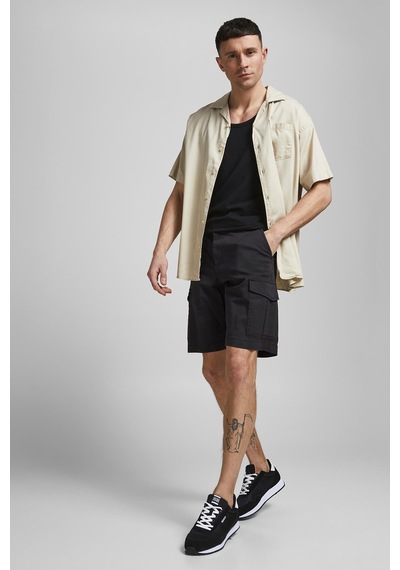 Jack & Jones Jack&jones Erkek Şort 12182555 Siyah