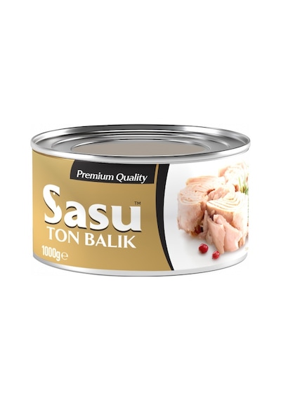 Sasu Ton Klasik Ton Balığı Bütün Dilim 1 KG