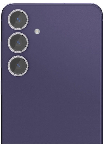 Galaxy   Uyumlu  S24 Plus Zore Diamond Kamera Lens Koruyucu Cam Filmi-sarı Sarı