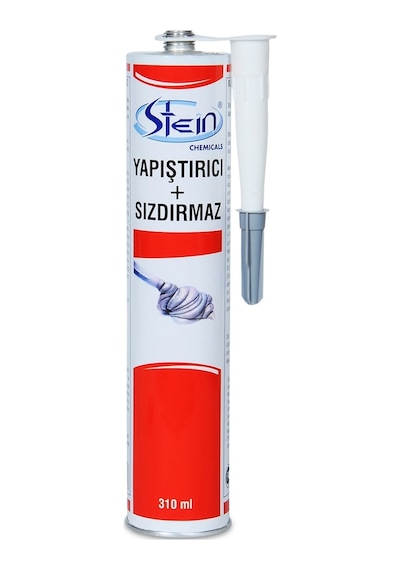 Stein Pu 50 Adhesive - Poliüretan Mastik 12 Adet 310 Ml Gri Gri