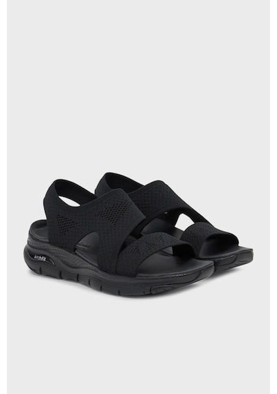 Skechers Bayan Sandalet 119458 Bbk Siyah Siyah