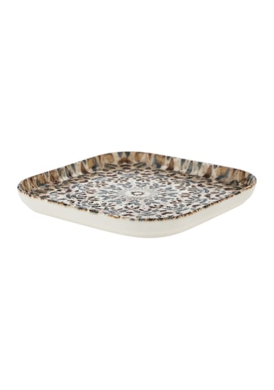 Mudo Home Ephesus Kare Pasta Tabağı Seti 17cm- 6lı Çok Renkli