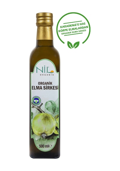 Nil Baharat Organik Elma Sirkesi 500 ML