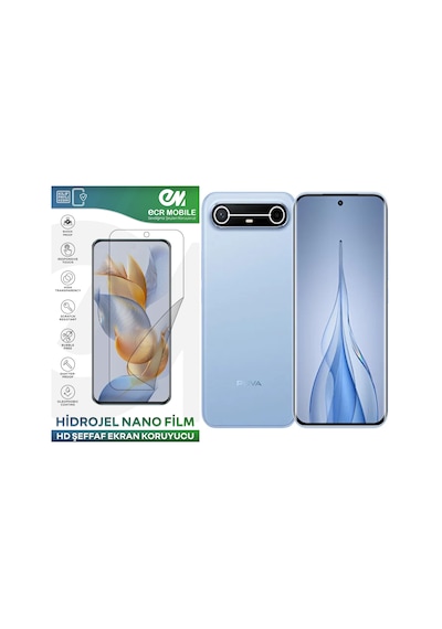 Tecno Pova Slim 5g İle Uyumlu Hidrojel Nano Film Hd Şeffaf Ekran Koruyucu Tempered Cam Değildir