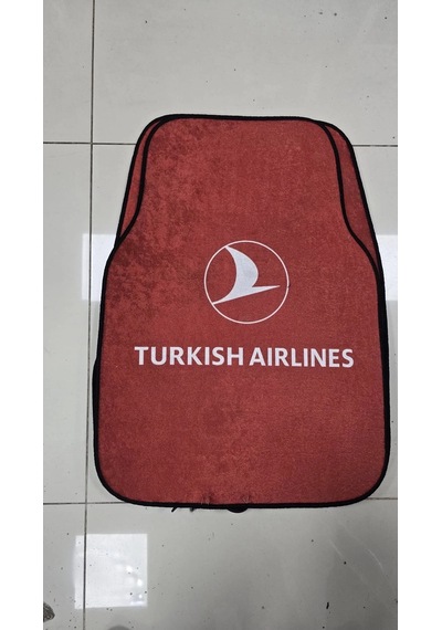 Turkısh Aırlınes Desen Kaymaz Taban Dekoratif Oto Halı Paspas Üniversal Yıkanabilir Her Araca Uyumlu