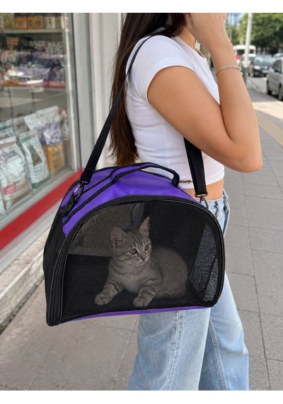 Buradabulabilirsin Flybag Fileli Kedi Ve Köpek Çantası Bbz
