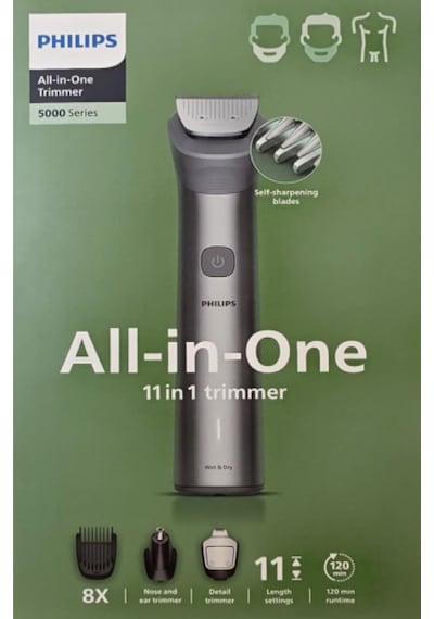 All-in-one Trimmer 5000 Series 11'i 1 Arada Erkek Bakım Seti Mg5923