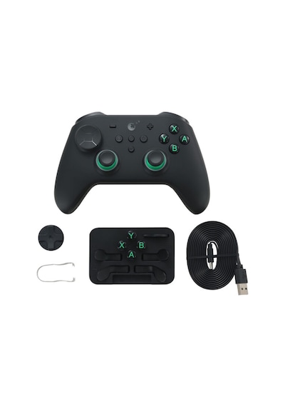 Tt Pro Black Green Hall Effect Destekli Tmr Manyetik Joystick Kablosuz Gamepad Ns68