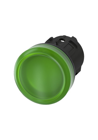 Siemens 3su1001-6aa40-0aa0 - 22mm Plastik Yeşil Sinyal Lambası Kafası