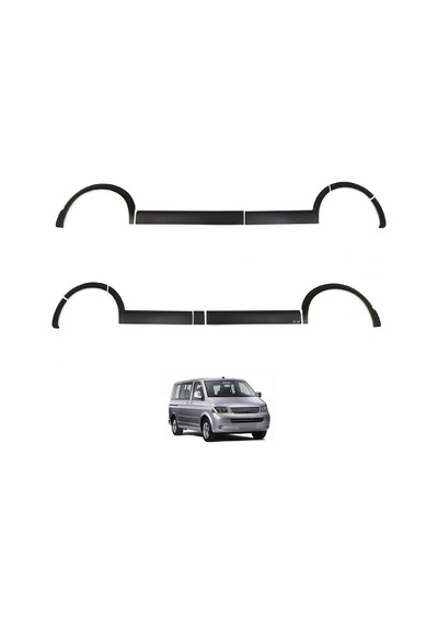 Volkswagen Transporter T5 2009-2014 Yıl Aralığı Uyumlu Kısa Şase Sol Sürgü Dodik Seti 11 Parça