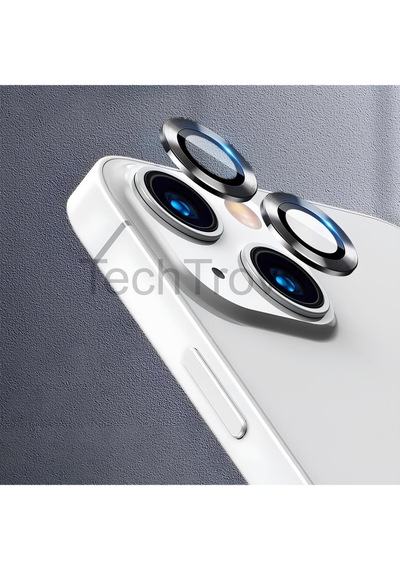 Apple İphone 13 Kamera Lens Koruyucu Parmak İzi Bırakmayan A+ Kalite Gri