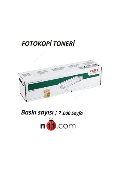 Oki B411 / B431 / Mb461 Siyah Toner 44574805