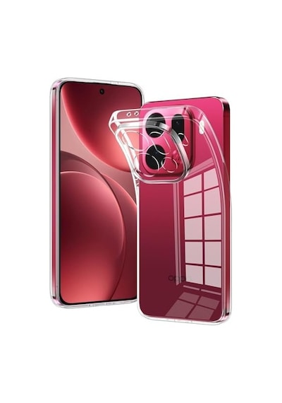 Oppo Find X9 Pro Uyumlu Kamera Korumalı Darbe Önleyici Ultra Slim Tpu Şeffaf Silikon Kılıf