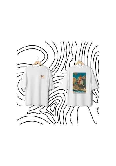 Kökler Serisi No:8 T-shirt - Beyaz