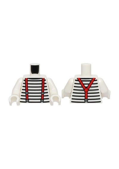Minifigür Parçaları: Torso, Vücut, Gövde: 973pb5740c01