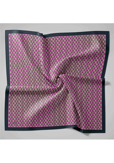 Silk Home Olinda Eşarp 48005-07 Antrasit, Pembe, Gri, Yeşil Bej, Asit
