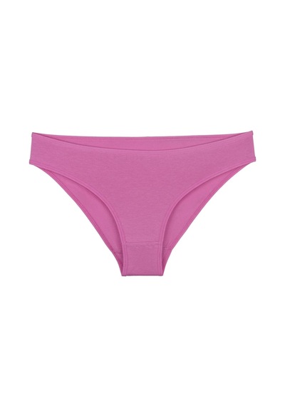 Sensu Kadın Günlük Pamuklu Külot Slip Karışık Renkler 7'li Paket - Kts1141 Pembe