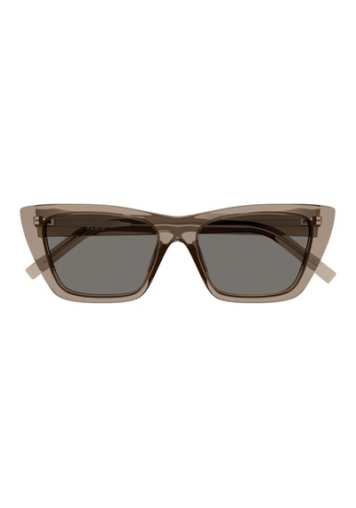 Saint Laurent Sl 276 Mıca 045 .55 Güneş Gözlüğü Şeffaf - Gri