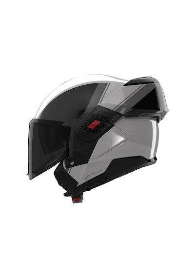 Nolan N120.1 Verniciatura Speciale Siyah Camlı 356 Çenesi Arkaya Açılır Kask Siyah Beyaz