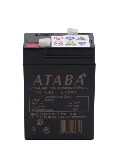 Mep Ataba At-640 6v 4ah Işıldak Aküsü Najmaddin