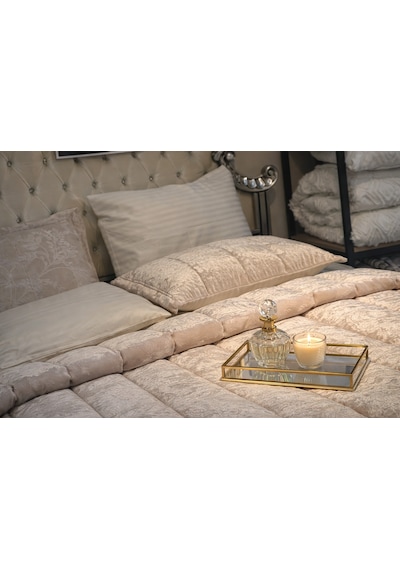 Goldroom Home Kadife Confort 3 Parça Çift Kişilik 230 240 Uyku Seti Antrasit