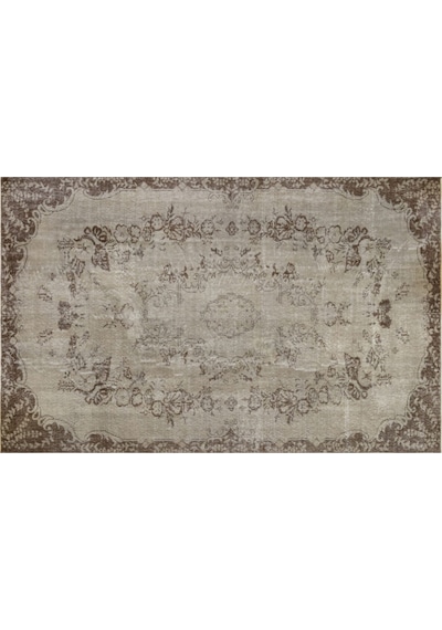 Vintage Eskitme El Dokuma Halı 182 X 288 Cm F1236