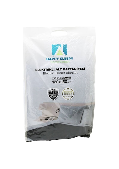 Happy Sleepy Home Gadget Elektrikli Battaniye Çift Kişilik - 120x150 Cm 45/90w 220v- 9'li Paket Diğer