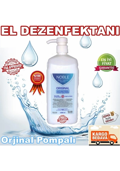 Noble El Dezenfektanı 1 L