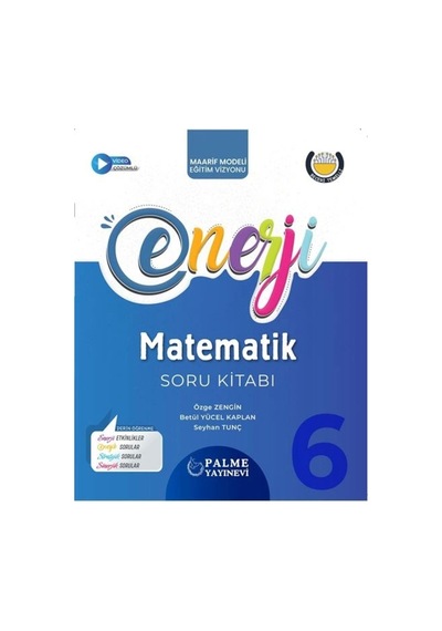 6.sınıf Enerji Matematik Soru Kitabı "yeni Müfredat"