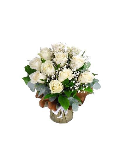 Beyaz Gül Buketi - 599283285