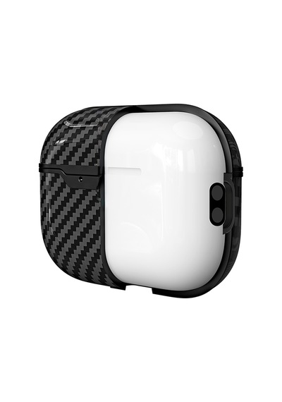 Apple AirPods Uyumlu Pro 3 Kılıf Zore Airbag 05 Silikon Siyah